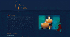 Desktop Screenshot of melissasmassages.com